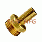 Short Shank Barb Male Garden Hose Fitting